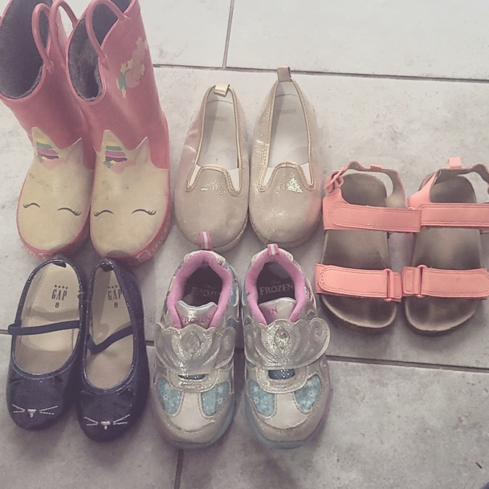 Toddler girl shoe bundle